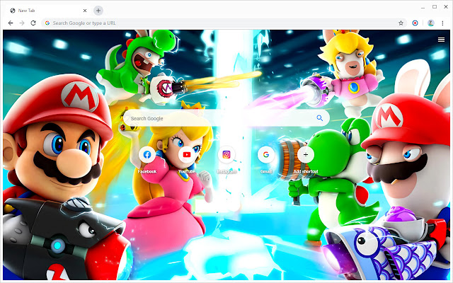 Mario + Rabbids Sparks of Hope New Tab