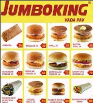 Jumboking - Indian Burger menu 1