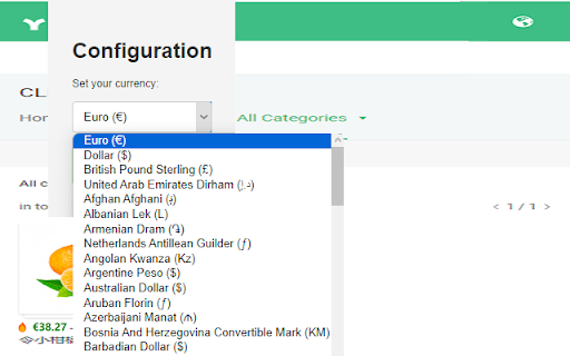 Yupoo Currencies Converter