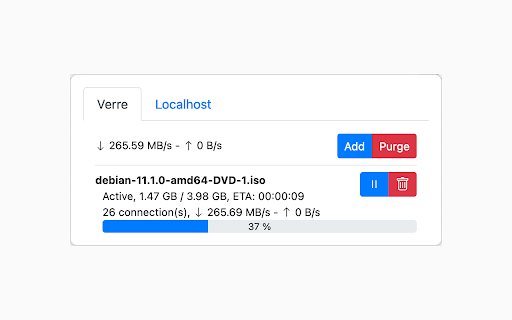 Aria2 Integration