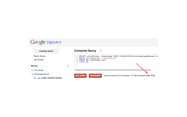 Streak BigQuery Developer Tools