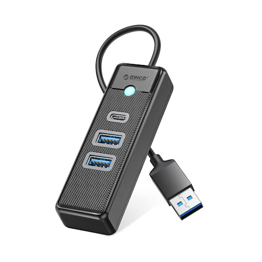 Bộ chia/ Hub USB 3 cổng USB 3.0 Orico PWC2U-U3-015-BK (Đen)