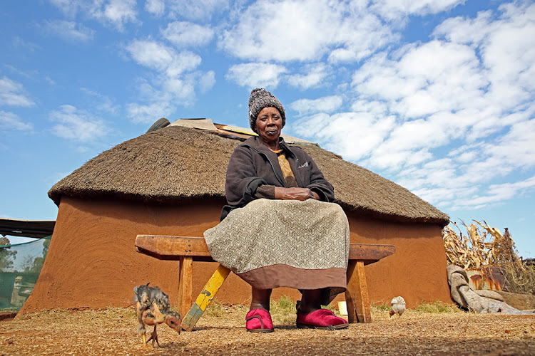 Grandmother Martha Khumalo, 84, has lived on the Waterval Farm since 1981 and now faces eviction to make way for a mammoth housing development.