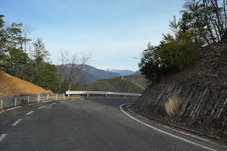 林道から能郷白山