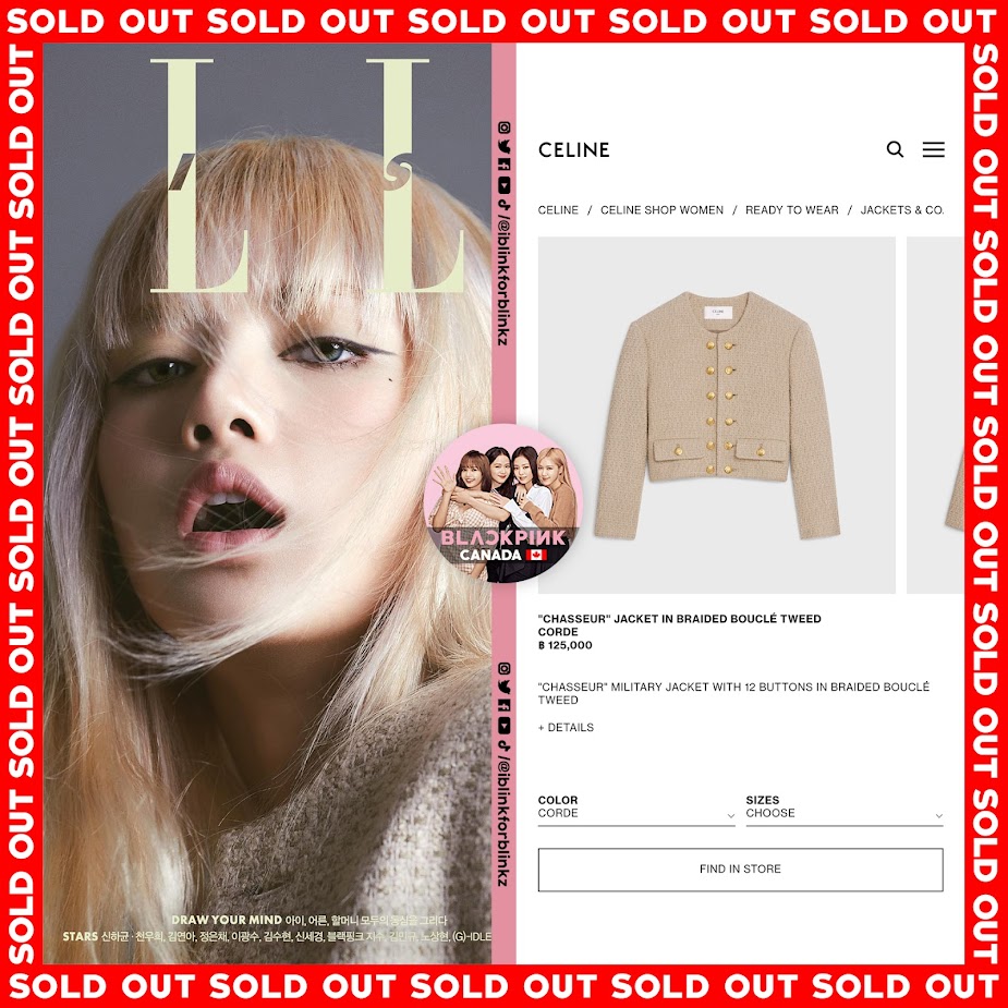 Lisa on X: The power of SOLD OUT QUEEN LISA👑💛 SOLD OUT items