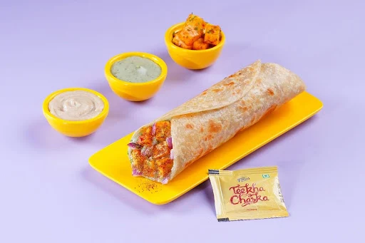 Teekha Chaska Paneer Tikka Wrap