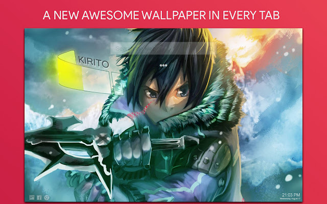 Sword Art Online Wallpaper HD Custom New Tab
