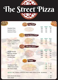 The Street Pizza menu 1