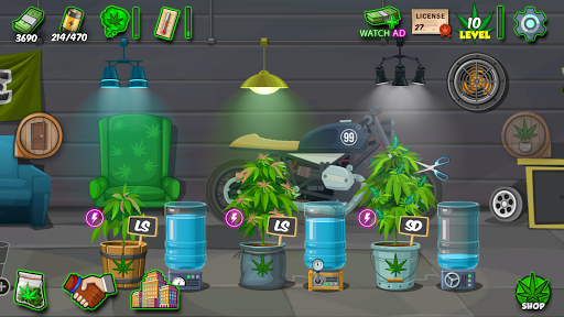 Kush Tycoon: Grow Best Buds in Hempville  screenshots 2