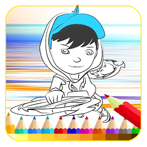 coloring book Bobooy  Icon