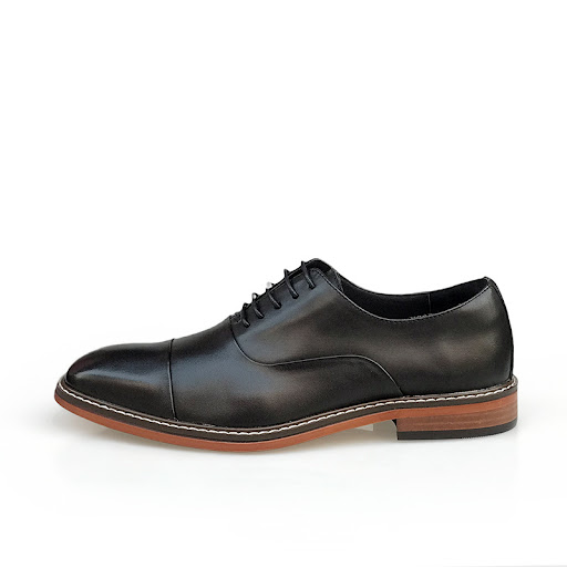 Title 3, Mens Leather Shoes British Oxford, Genuine Lea...