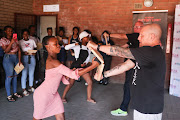 Pupils at the school were taught how to defend themselves if attacked.