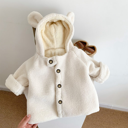 Title 10, Infant Child Winter Hooded Cloak, a warm and co...