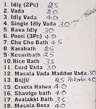 Udupi Food Point menu 1