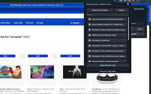 BestBuy Scraper: Export Products, Sellers, Reviews & more Preview 4