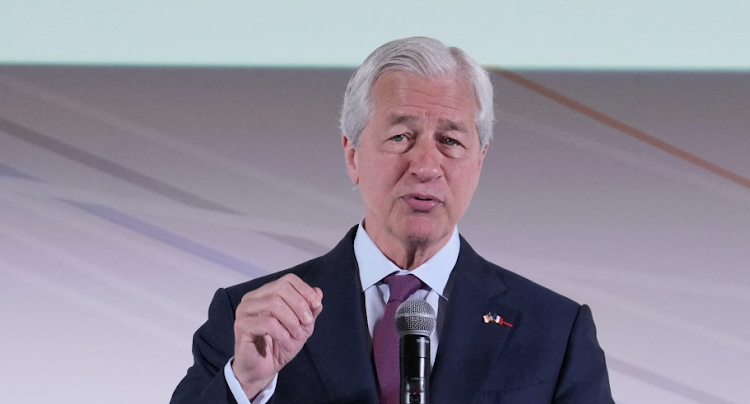 JPMorgan Chase CEO Jamie Dimon in Paris, France, May 15 2025. Picture: MICHEL EULER/REUTERS