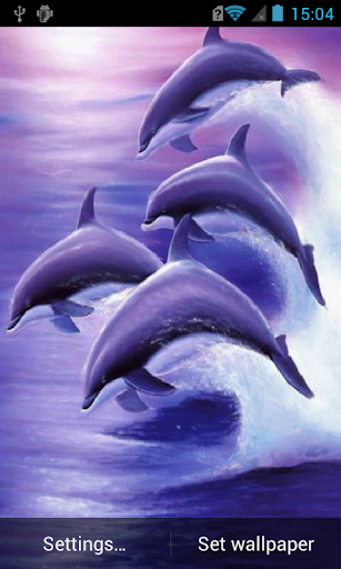 Dolphins Live Wallpaper