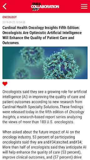 CAH EMEA Collaboration App