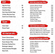 Millennials Grill House Bar And Restaurant menu 1