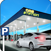 Gas Station car parking: City Service  Icon