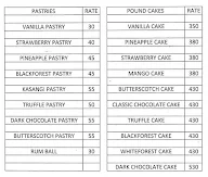 New Mummy's Kitchen menu 1