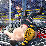 Cover Image of Télécharger Wrestling Cage Revolution : Wrestling Games  APK