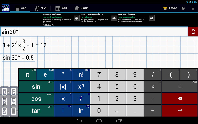 Stanford Graphing Calculator chrome extension