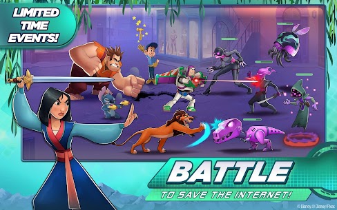 Disney Heroes: Battle Mode Apk Mod for Android [Unlimited Coins/Gems] 1