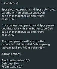 Best Paratha Kitchen menu 1