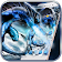 Glace dragon theme Wallpaper Lock écran Ice Dragon icon