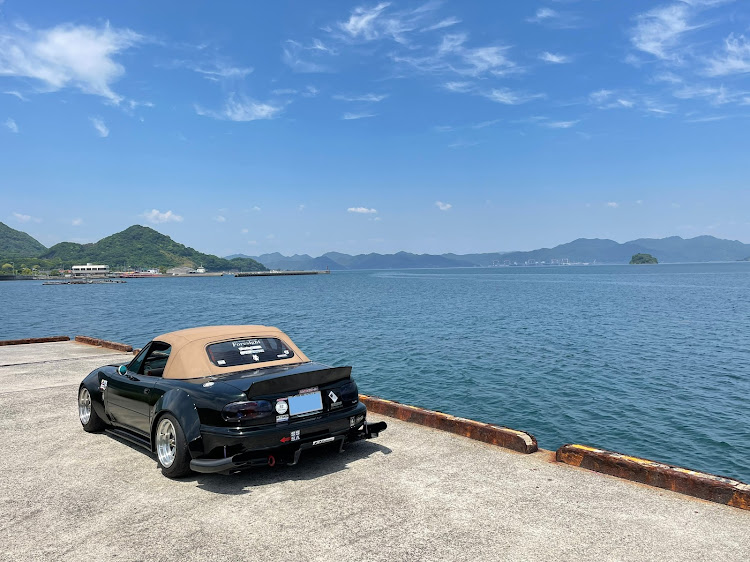 ロードスターの目指せ九州！・B6改1720・セリカワークス・しまなみ海道に関するカスタム事例の投稿画像3枚目
