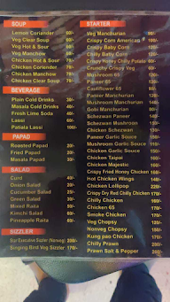 The Kitchen Restaurant & Cafe menu 6