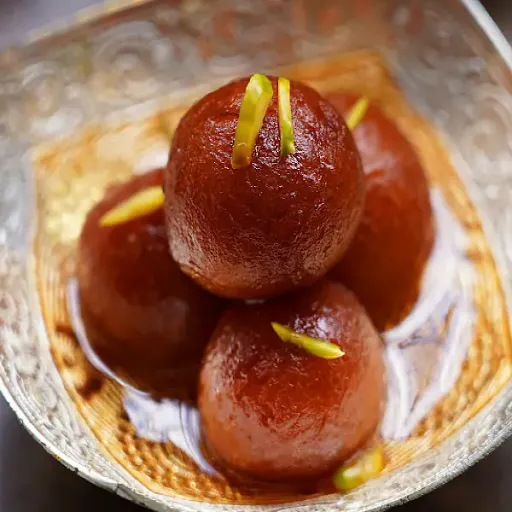 Gulab Jamun One Plate