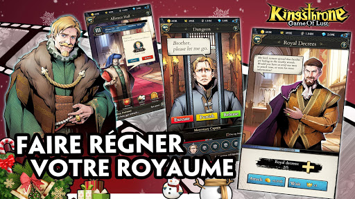 Code Triche King's Throne: Game of Lust APK MOD (Astuce) screenshots 5