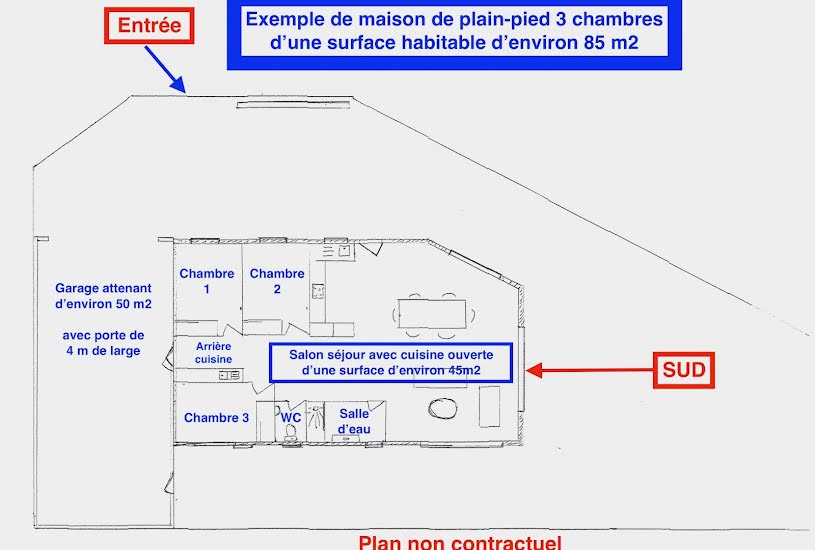  Vente Terrain à bâtir - 420m² à Saint-Cast-le-Guildo (22380) 