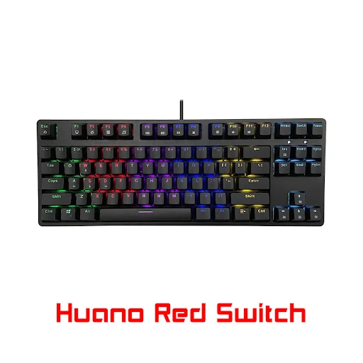 Bàn phím cơ E-dra EK387L - Huano Red Switch