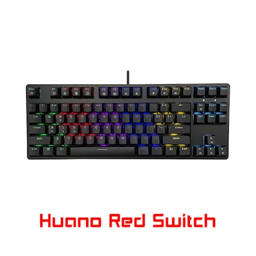 Bàn phím cơ E-dra EK387L - Huano Red Switch