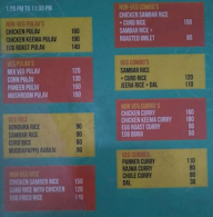 Dosa Hut menu 3