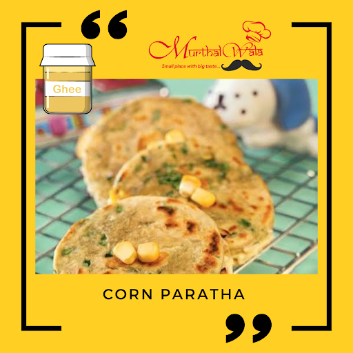 Corn (Desi Ghee) Paratha