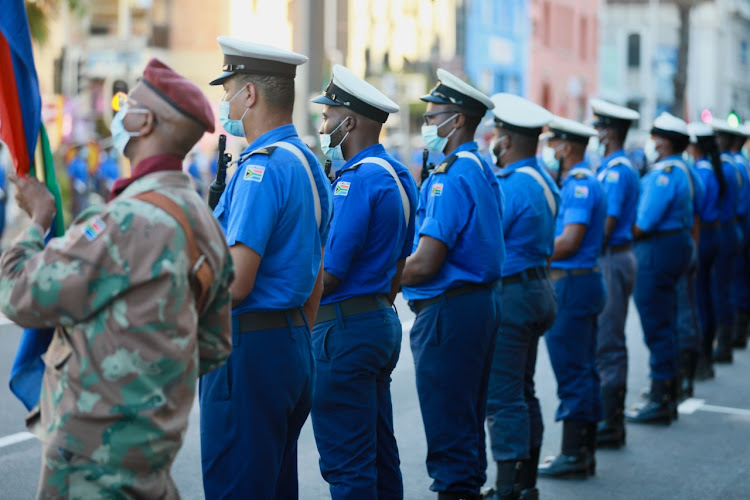 Traffic police have been flown in to help the soldiers and local police at Sona.