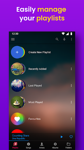 Screenshot Music Player - Audify Player