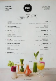 101+ Juice menu 2