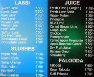 Lassi Shop menu 1