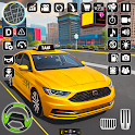 Taxi Cab Car driving school 3d