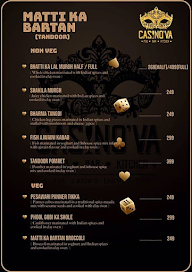 Casinova Pub And Kitchen menu 1