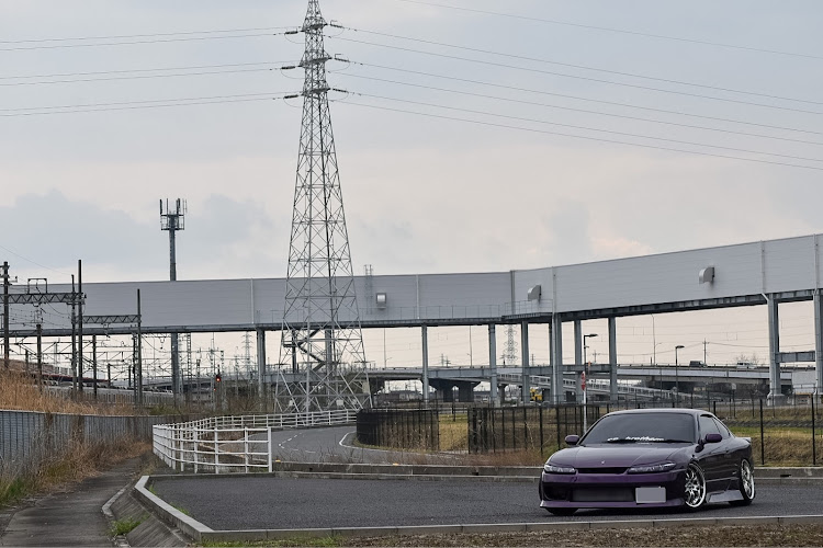 シルビアの4月もよろしくお願い致します🌸・サクラと愛車・桜とコラボ・ストリート・磨きコーティングに関するカスタム事例の投稿画像3枚目