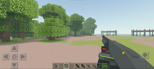 Screenshot Guns mod for Minecraft PE