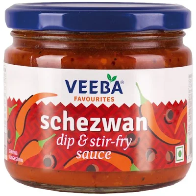 Veeba Schezwan Dip & Stir-Fry Sauce - 320 gm