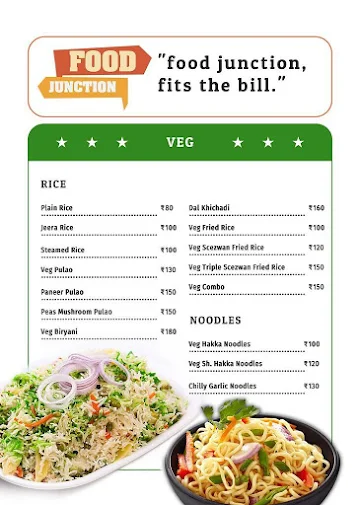 Food Junction menu 