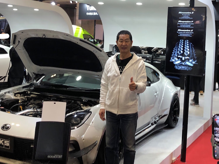 レヴォーグの東京オートサロン2024・オートサロン2024・レヴォーグの絵・ピュアスポーツ好き・有名人見つけましたに関するカスタム事例の投稿画像6枚目